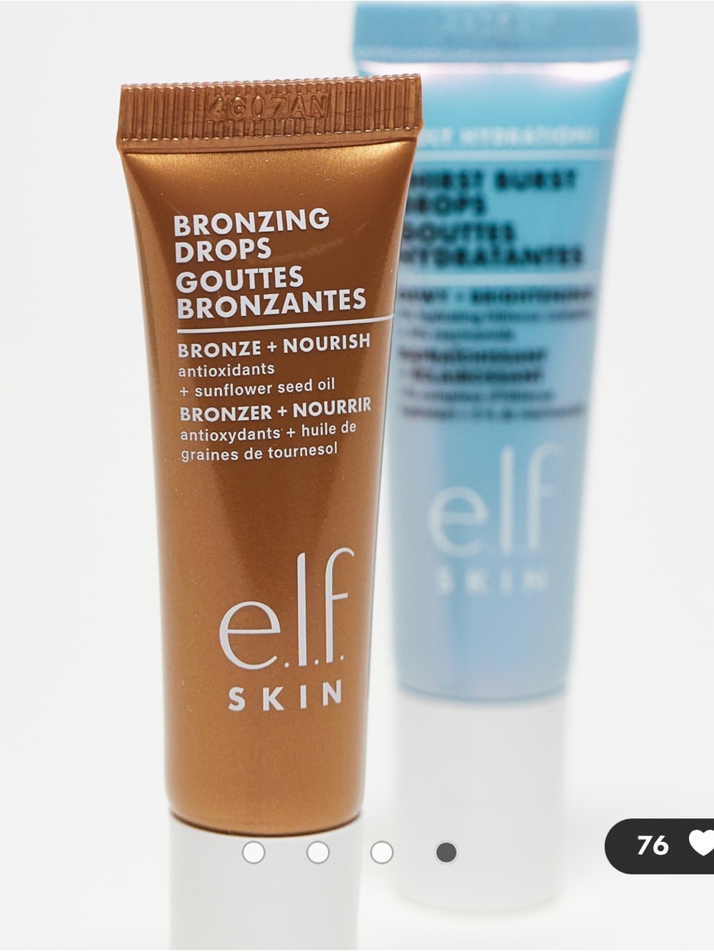 Brightening and bronzing duo